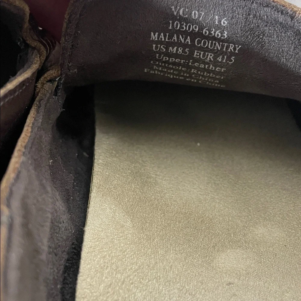 OluKai | Men’s Brown Leather Malana Country Shoes Size 8.5